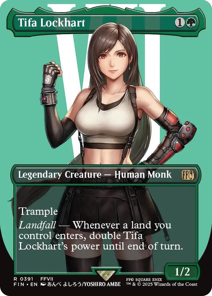 Tifa Lockhart  391 (FINAL FANTASY)  - Borderless Foil
