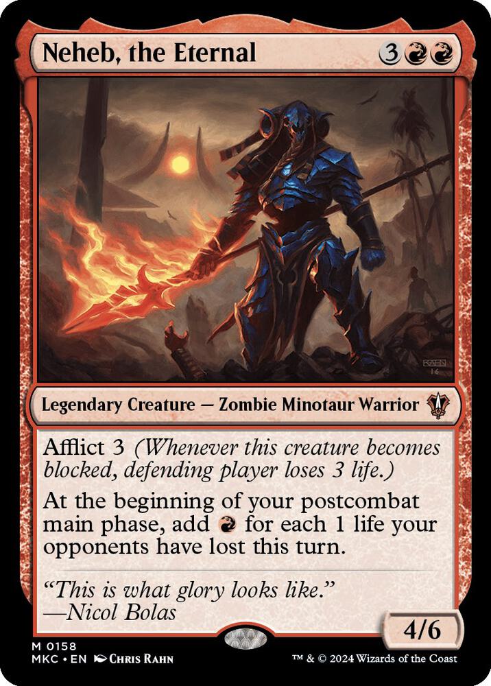 Neheb, the Eternal 158/311 (Commander: Murders at Karlov Manor) 