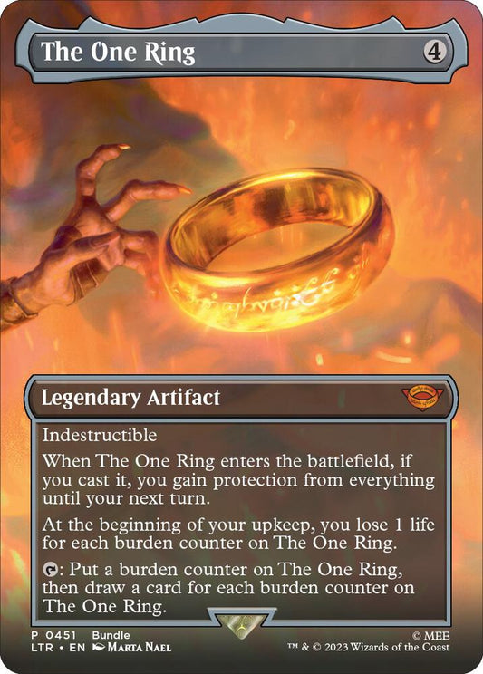 The One Ring Borderless LTR Bundle 451 (Unique and Miscellaneous Promos)  - Foil