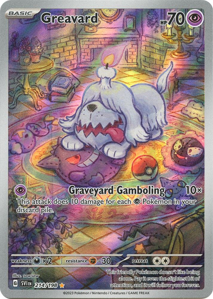 Greavard 214/198 (SV01: Scarlet & Violet Base Set)  - Holofoil