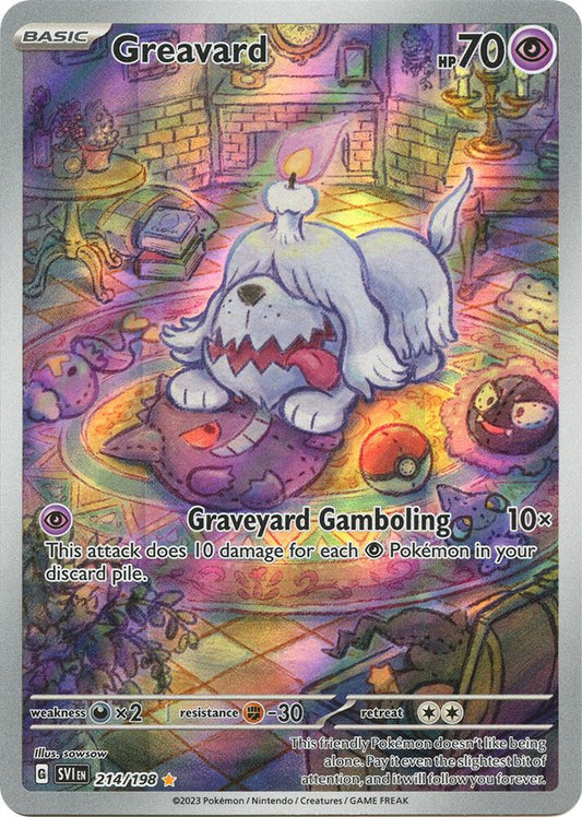 Greavard 214/198 (SV01: Scarlet & Violet Base Set)  - Holofoil