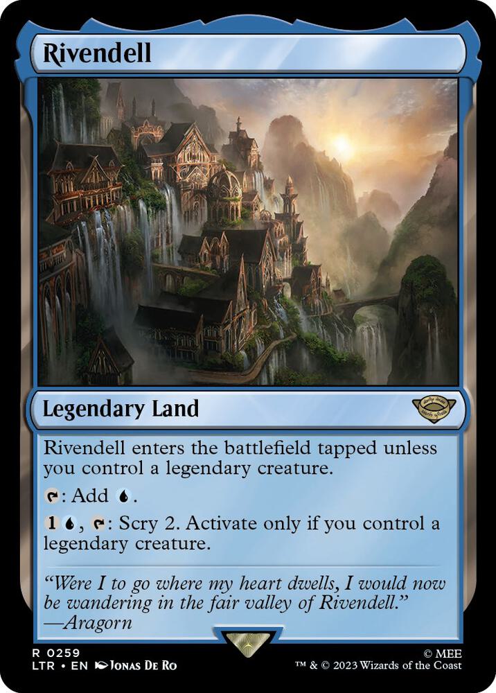 Rivendell 259 (Universes Beyond: The Lord of the Rings: Tales of Middle-earth) 