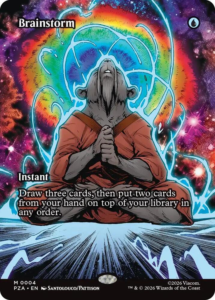 Brainstorm 4/20 (Teenage Mutant Ninja Turtles Source Material)  - Borderless Foil