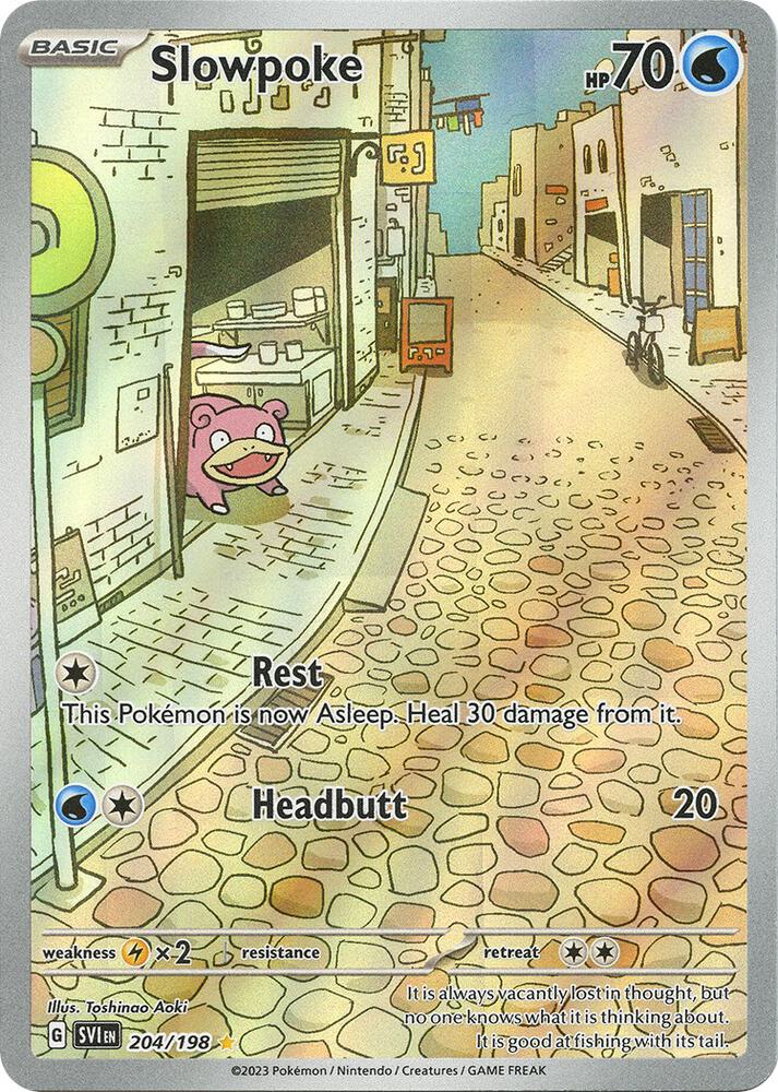 Slowpoke 204/198 (SV01: Scarlet & Violet Base Set)  - Holofoil