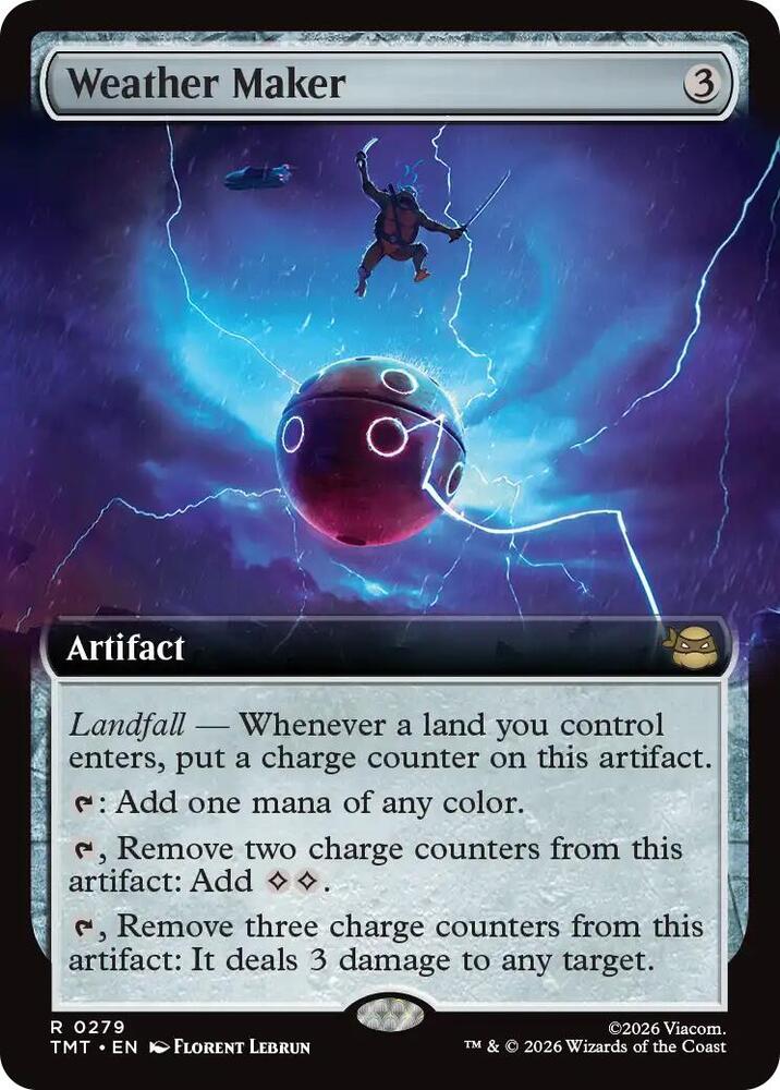 Weather Maker Extended Art 279 (Teenage Mutant Ninja Turtles)  - Extended Art