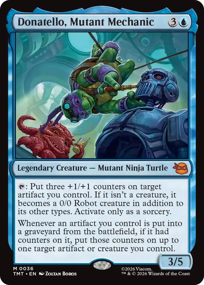 Donatello, Mutant Mechanic 36 (Teenage Mutant Ninja Turtles)  - Foil
