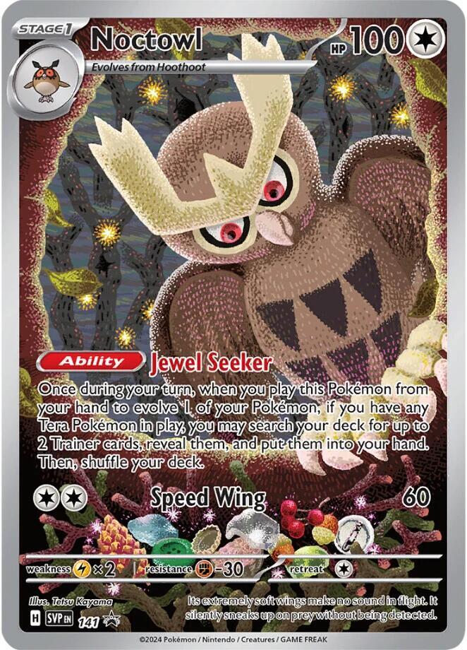 Noctowl 141 (SV: Scarlet & Violet Promo Cards)  - Holofoil