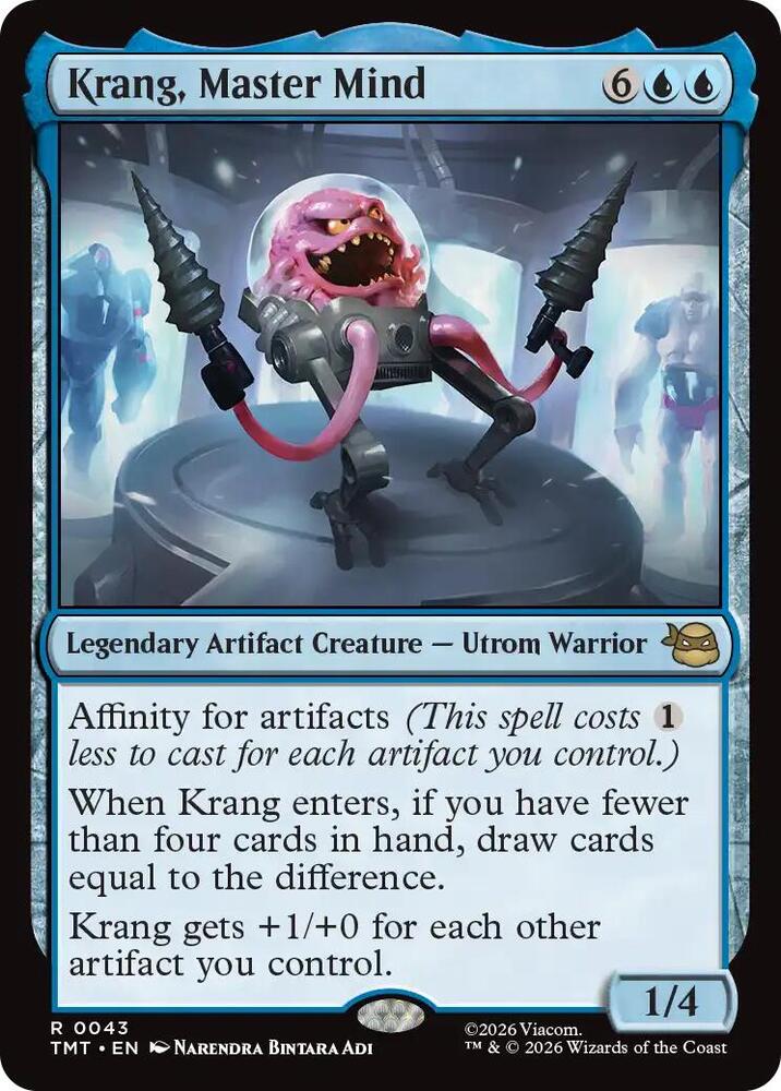 Krang Master Mind 43 (Teenage Mutant Ninja Turtles)  - Foil