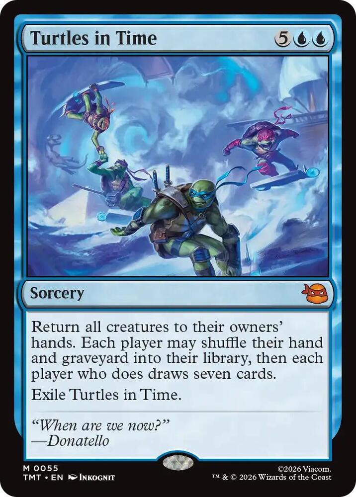 Turtles in Time 55 (Teenage Mutant Ninja Turtles)  - Foil