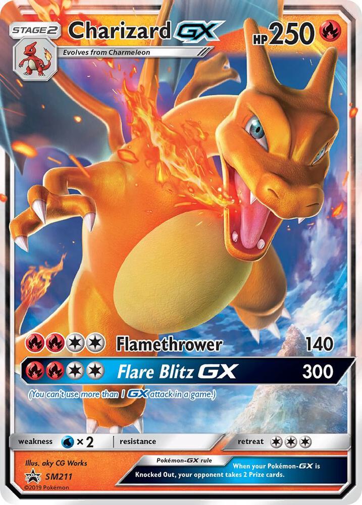 Charizard GX SM211 (SM Promos)  - Holofoil