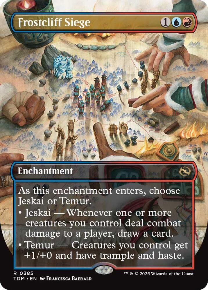 Frostcliff Siege 385/291 (Tarkir: Dragonstorm)  - Borderless