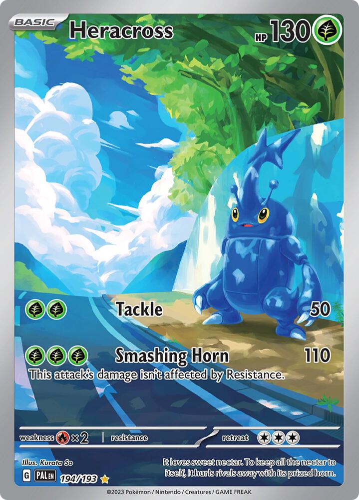 Heracross 194/193 (SV02: Paldea Evolved)  - Holofoil