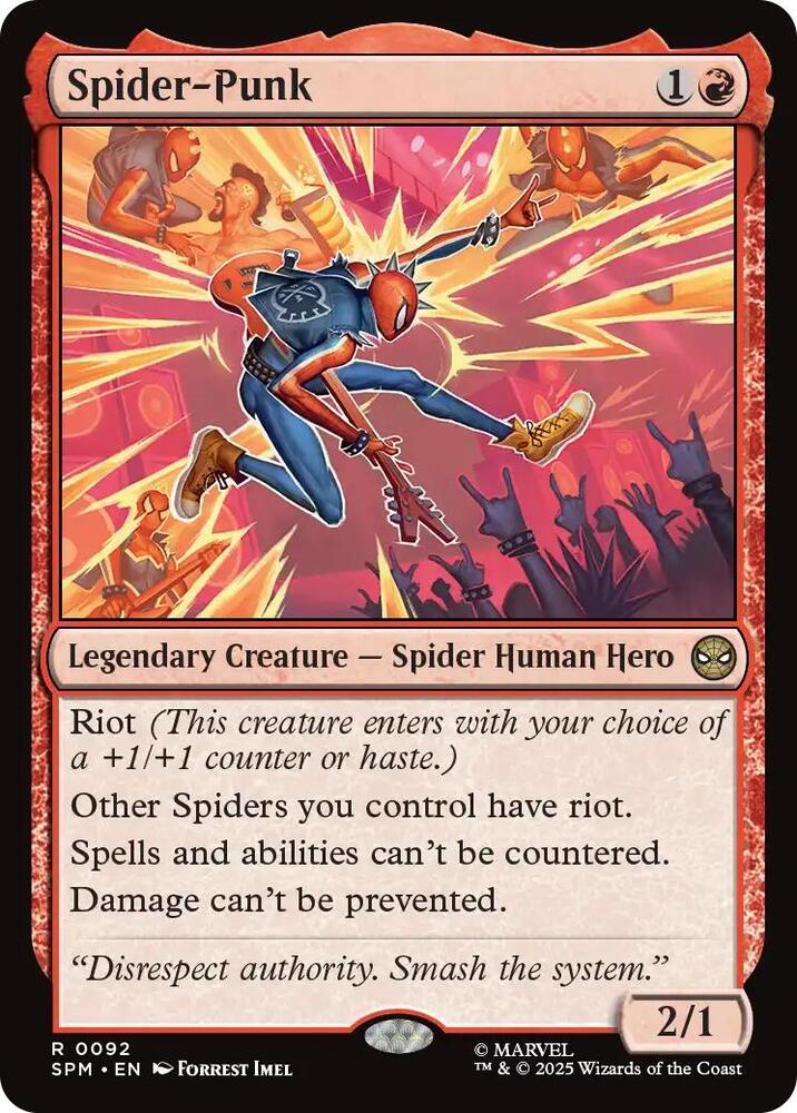 Spider-Punk 92 (Marvel's Spider-Man)  - Foil