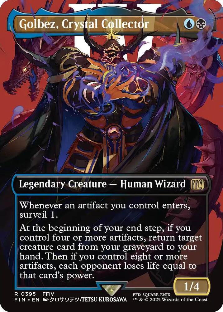 Golbez, Crystal Collector 395 (FINAL FANTASY)  - Borderless