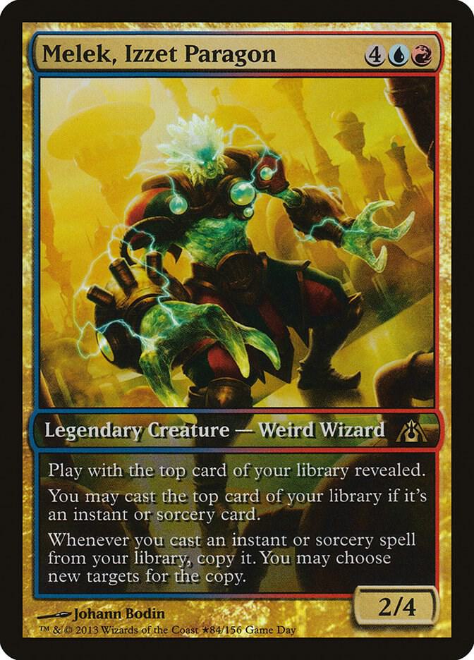 Melek Izzet Paragon 84/6 (Game Day & Store Championship Promos)  - Full Art Foil