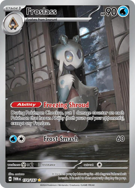 Froslass 174/167 (SV06: Twilight Masquerade)  - Holofoil
