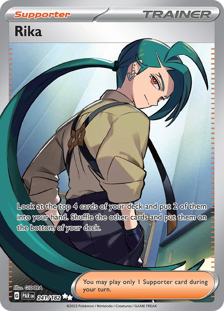 Rika 241/182 (SV04: Paradox Rift)  - Holofoil