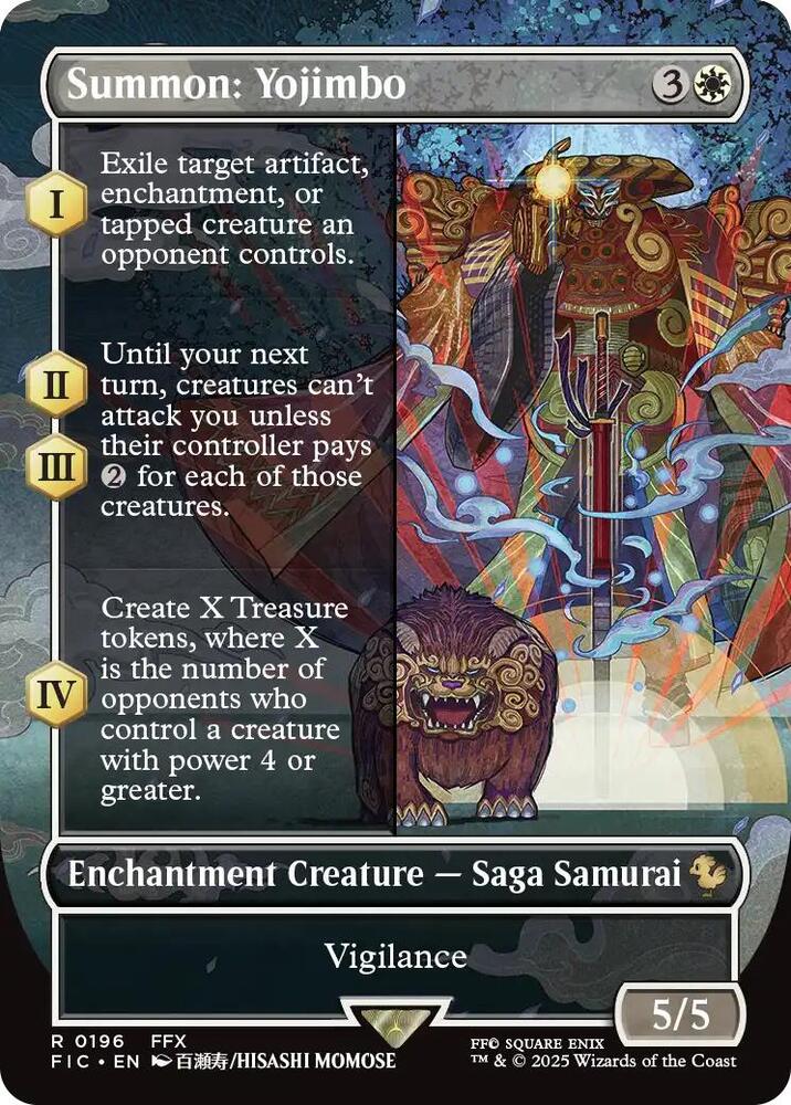 Summon: Yojimbo 196 (Commander: FINAL FANTASY)  - Borderless