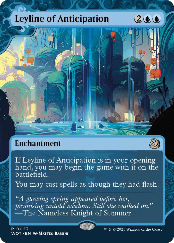Leyline of Anticipation 23 (Wilds of Eldraine: Enchanting Tales)  - Showcase