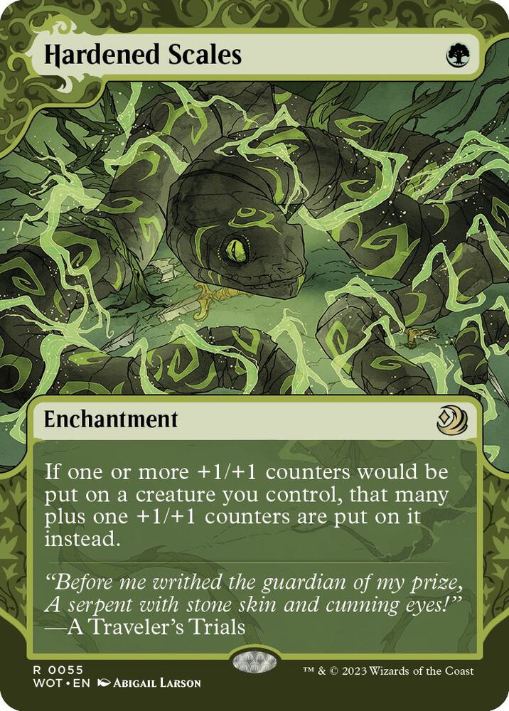 Hardened Scales 55 (Wilds of Eldraine: Enchanting Tales)  - Showcase