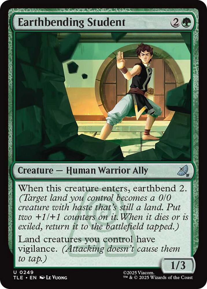 Earthbending Student 249 (Avatar: The Last Airbender: Eternal-Legal)  - Foil