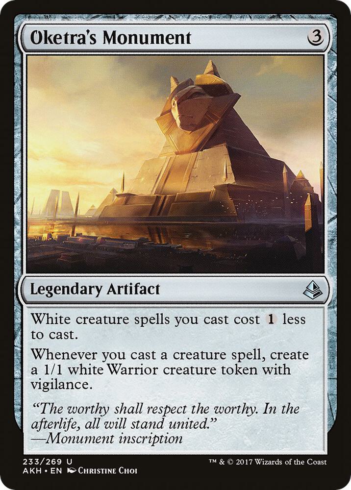 Oketra's Monument 233 (Amonkhet) 