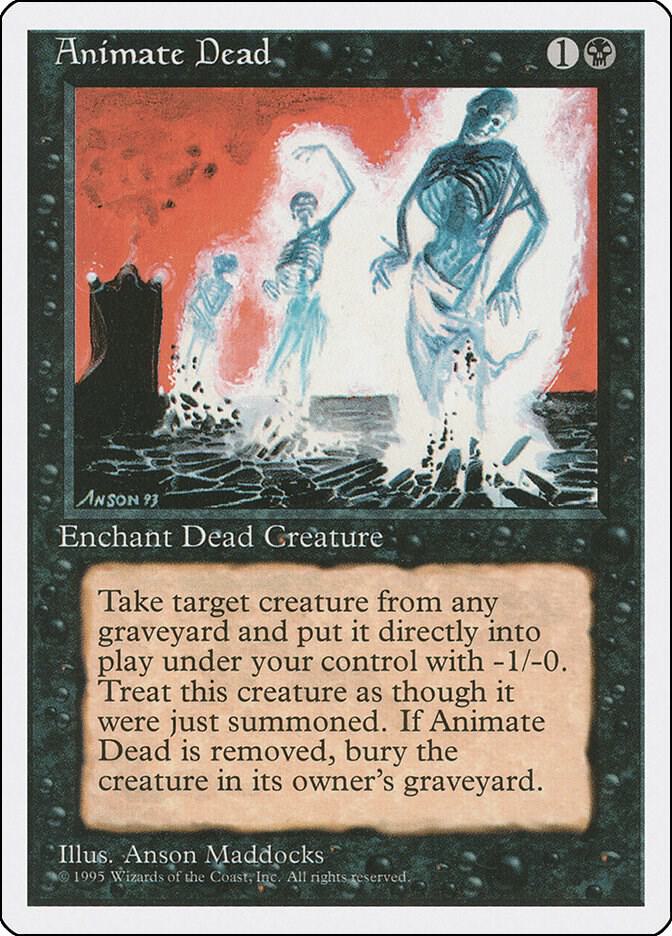 Animate Dead 118/378 (Fourth Edition) 