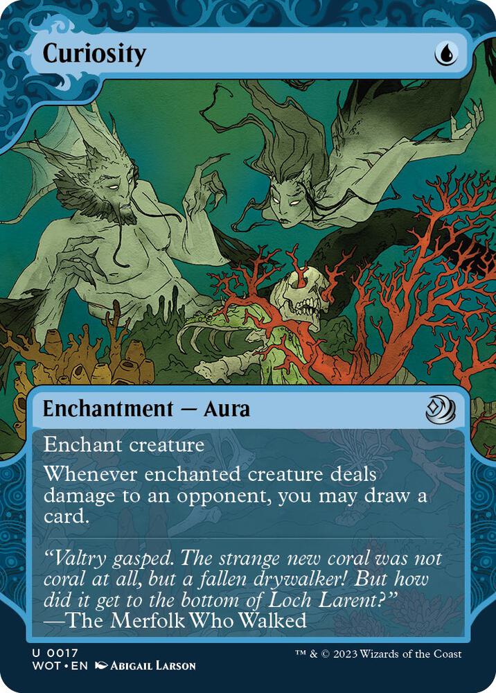 Curiosity 17/63 (Wilds of Eldraine: Enchanting Tales)  - Borderless Foil