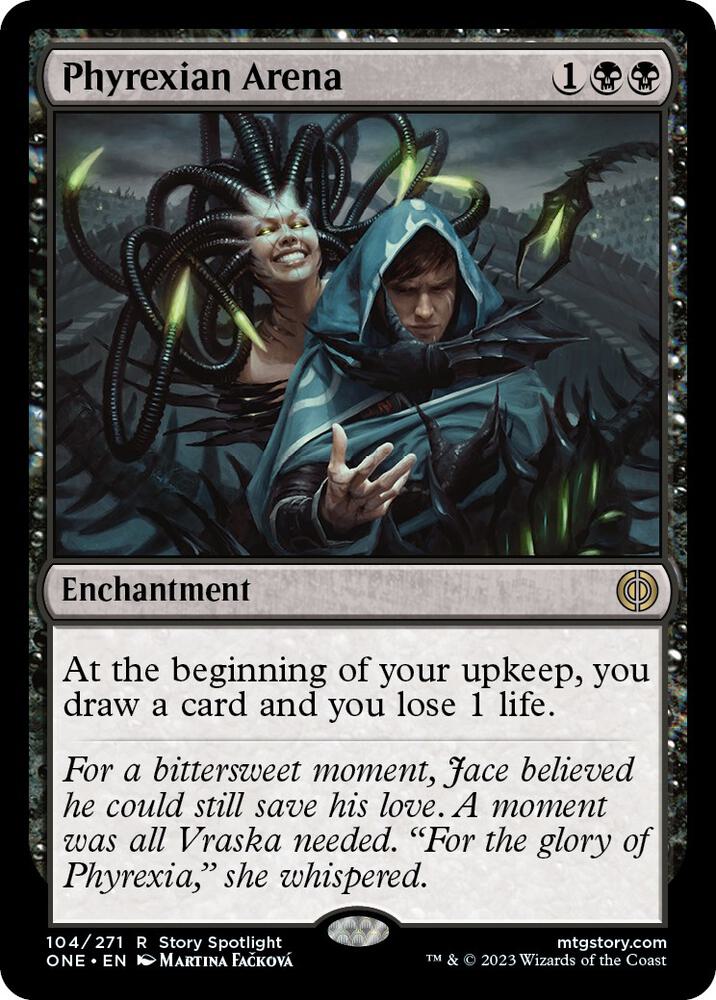 Phyrexian Arena 104/271 (Phyrexia: All Will Be One)  - Foil