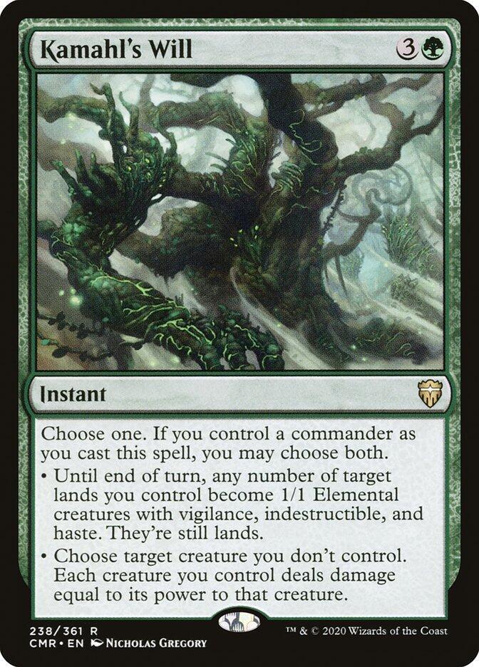 Kamahl's Will 238 (Commander Legends) 
