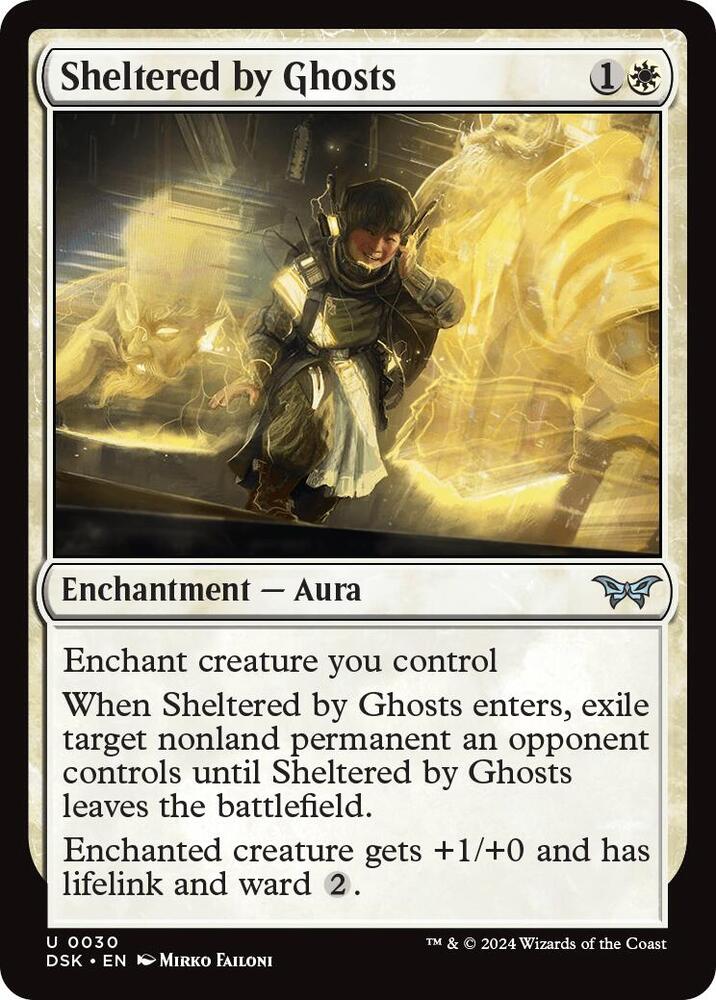 Sheltered by Ghosts 30 (Duskmourn: House of Horror) 
