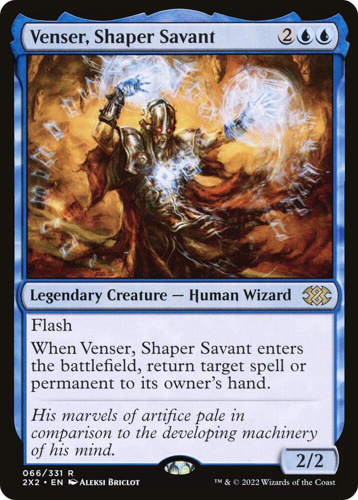 Venser Shaper Savant 66 (Double Masters 2022) 