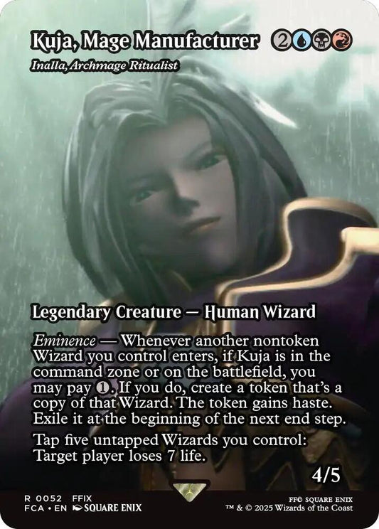 Kuja, Mage Manufacturer - Inalla, Archmage Ritualist 52/64 (FINAL FANTASY: Through the Ages)  - Showcase