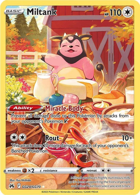 Miltank GG24/GG70 (Crown Zenith: Galarian Gallery)  - Holofoil