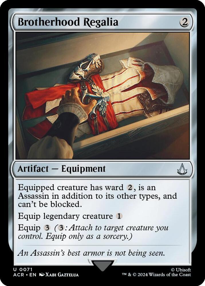 Brotherhood Regalia 71 (Universes Beyond: Assassin's Creed) 