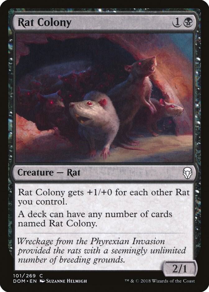 Rat Colony 101 (Dominaria) 