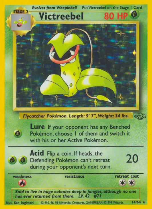 Victreebel 14/64 (Jungle)  - Unlimited Holofoil