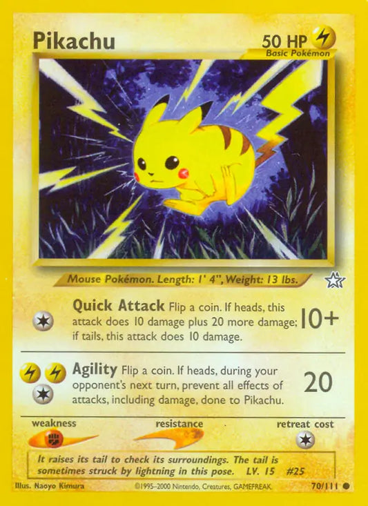 Pikachu 070/111 (Neo Genesis)  - Unlimited