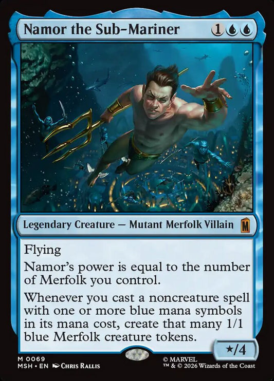 Namor the Sub-Mariner 69 (Marvel Super Heroes)  - Foil