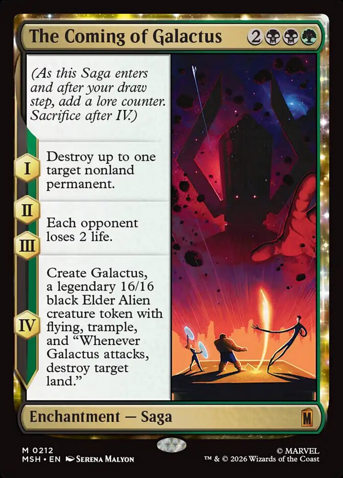 The Coming of Galactus 212 (Marvel Super Heroes)  - Foil