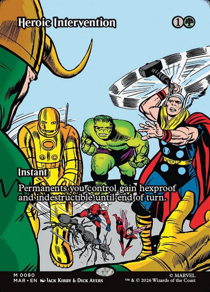 Heroic Intervention 80 (Marvel Universe Eternal-Legal)  - Borderless