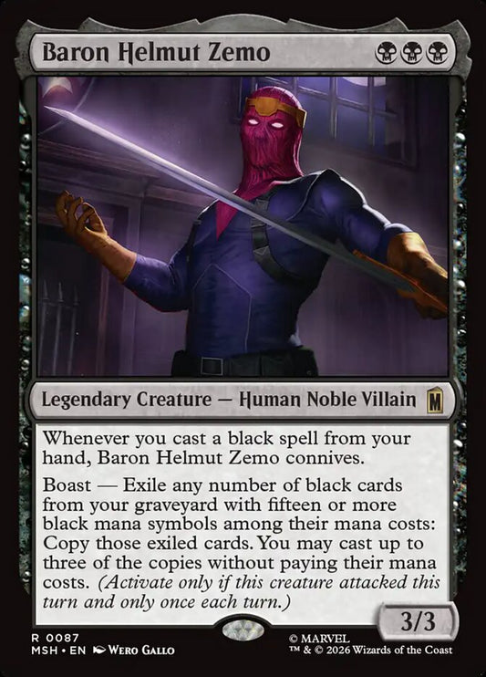Baron Helmut Zemo 87 (Marvel Super Heroes) 