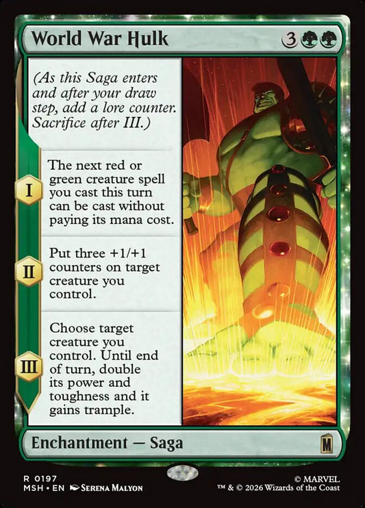 World War Hulk 197 (Marvel Super Heroes)  - Foil