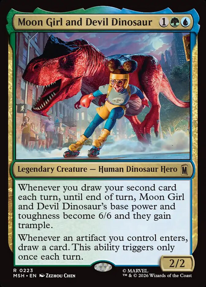 Moon Girl and Devil Dinosaur 223 (Marvel Super Heroes)  - Foil