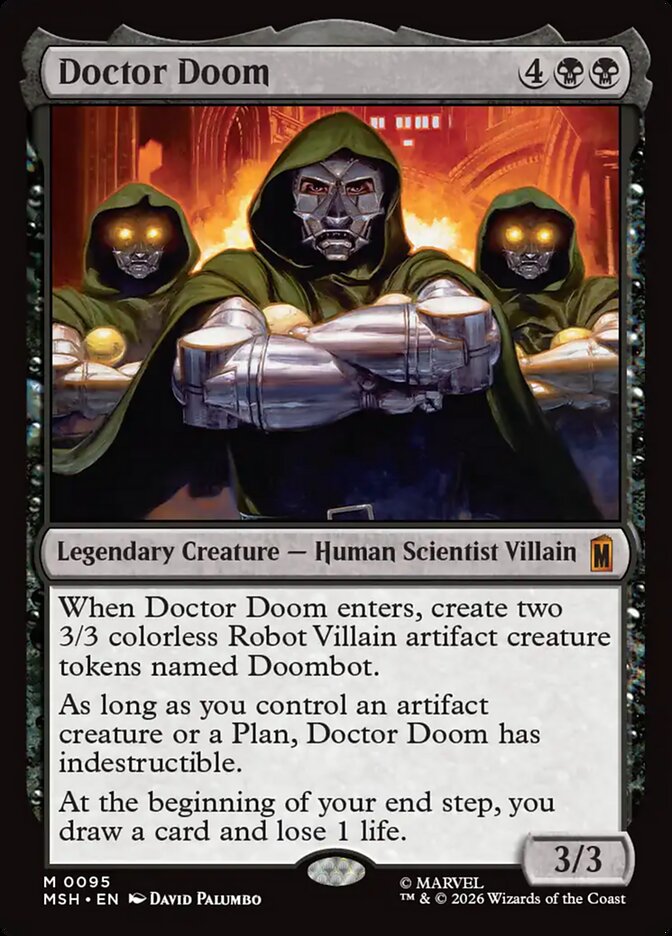 Doctor Doom 95 (Marvel Super Heroes)  - Foil