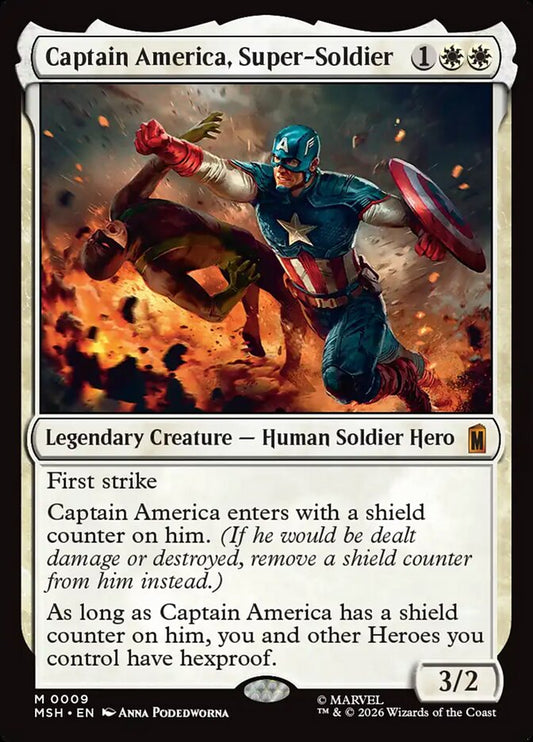Captain America, Super-Soldier 9 (Marvel Super Heroes) 
