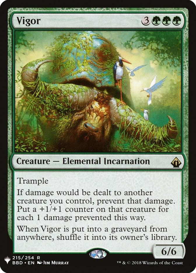 MTG The List Reprints 215 Vigor R NM