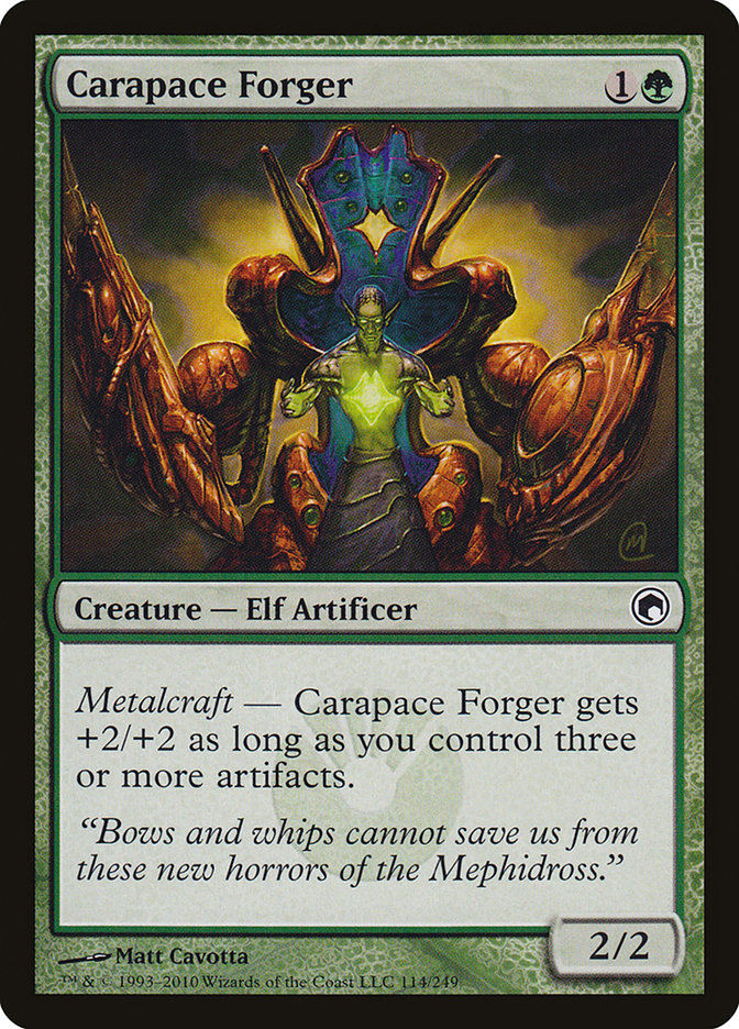 Carapace Forger 114/249 (Scars of Mirrodin) 