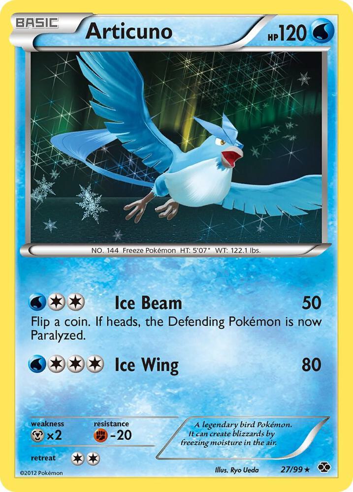 Articuno 27/99 (Next Destinies)  - Holofoil