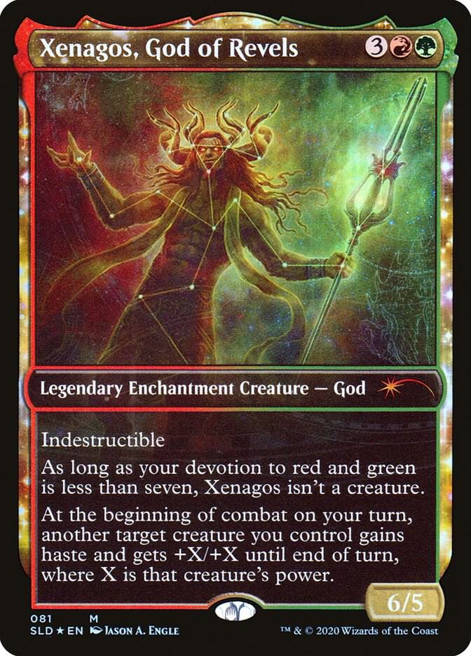 MTG Secret Lair Drop Series 81 Xenagos, God of Revels M NM Foil